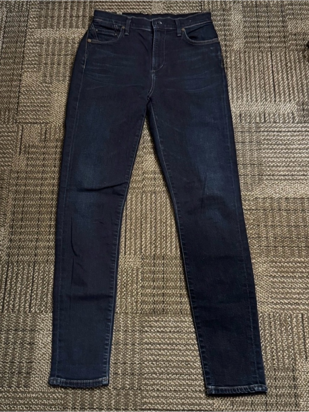 Citizens of Humanity dark wash skinny jeans